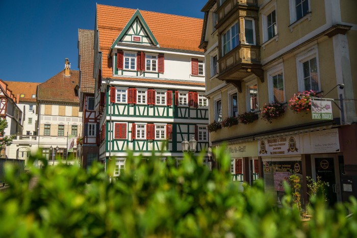 Schwarzwald Urlaub Kleinstadtperle Calw Oberer Marktplatz